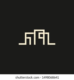 Building Architecture Outline Creative Business Logo