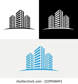 Building Architecture Real Estate Hotel Logo