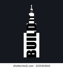 ARQUITECTURA DE CONSTRUCCIÓN VECTOR LOGOTIPO DE FORMULARIO SIMOLE 