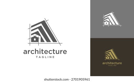 Inspiración de diseño de Vector de bocetos de construcción y arquitectura.	
