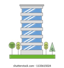 building architecture skyscraper tree natural