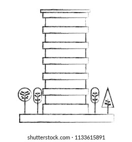 building architecture skyscraper tree natural