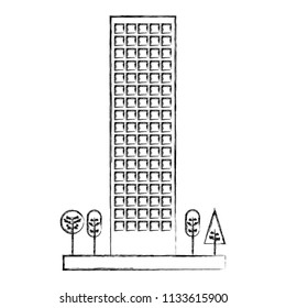 building architecture skyscraper tree natural