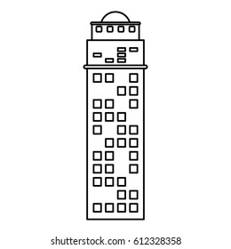 building architecture structure skyscraper outline