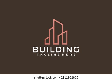 Building architecture vector design concept