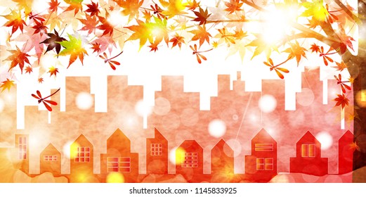 Building Building Autumn Background