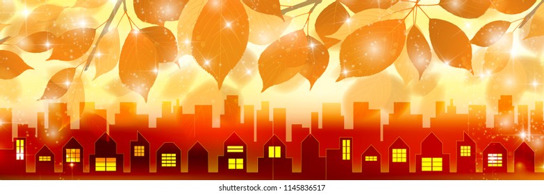 Building Building Autumn Background