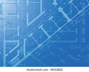 Building background. Plan of the house