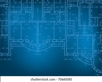 Building background. Plan of the house