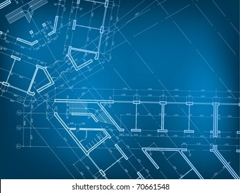 Building background. Plan of the house