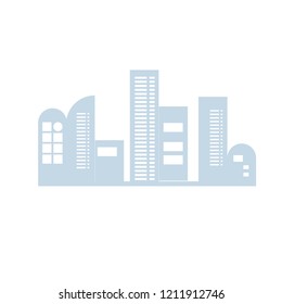 building background.vector illustration.flat design.