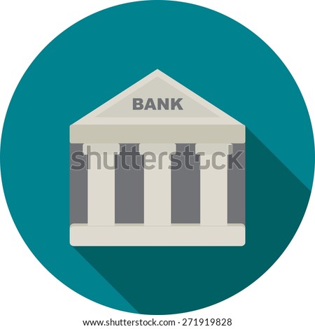 Building, bank, institution icon vector image. Can also be used for banking, finance, business. Suitable for web apps, mobile apps and print media.