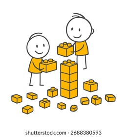 Construindo grandes sonhos com blocos simples A profunda felicidade trazida pelo desejo de construir e compartilhar o sucesso.