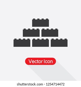 Building Block Icon Vector Illustration Eps10