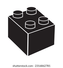 building blocks icon vector design template