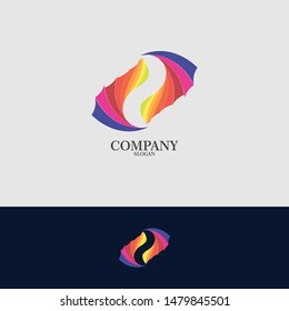 Building business logo stock vector inspiration design
