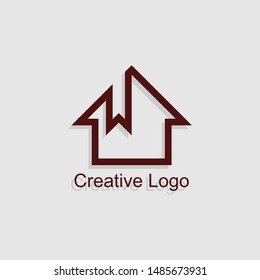 Building business logo stock vector inspiration design