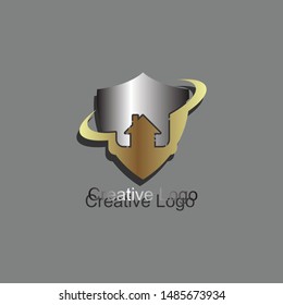 Building business logo stock vector inspiration design