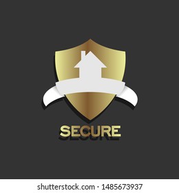 Building business logo stock vector inspiration design