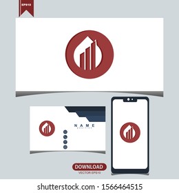 Building business logo stock vector inspiration design