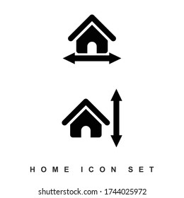 Building business logo stock vector inspiration design