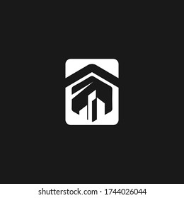 Building business logo stock vector inspiration design