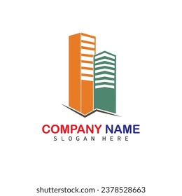 building bussines company and industrial ,construction , office  logo design