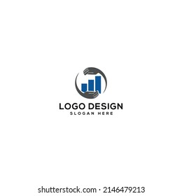 Ilustración vectorial del diseño del logotipo de cuidado de edificios