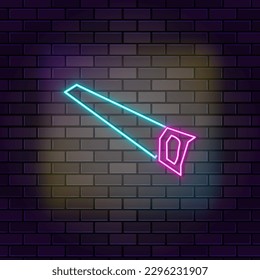 Building carpenter construction icon brick wall and dark background.