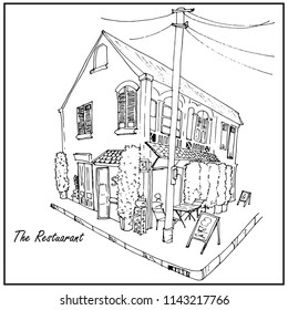 building cartoon vector