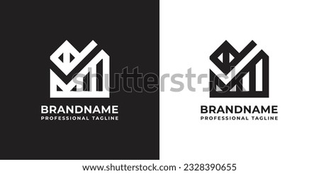 Building Check Logo, suitable for all businesses related to buildings and checklists