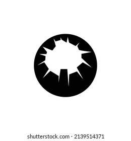 building with circle concept

design