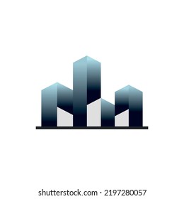 building city construction logo icon vector graphic design