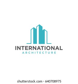 building city logo icon vector template