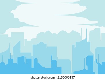 Building City Silhouette Landscape Vector