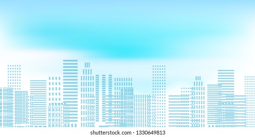 Building city sky background