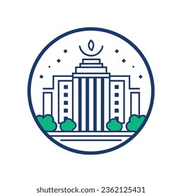building cityscape icon design vector 05