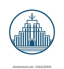 diseño de iconos de paisajes urbanos vector 06