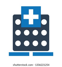 Building, Clinic, Company, Hospital, Office Icon