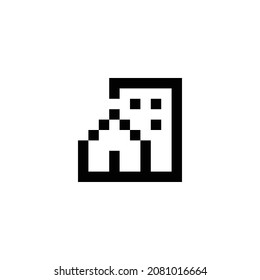 diseño de icono perfecto para píxeles de comunidad. Diseño de estilo plano aislado en un fondo blanco. Ilustración del vector