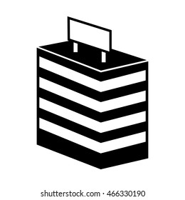 building company isolated icon vector illustration graphic