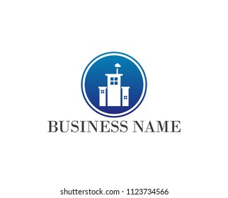 Building company vector logo