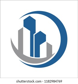  Building Concept Logo Design Template