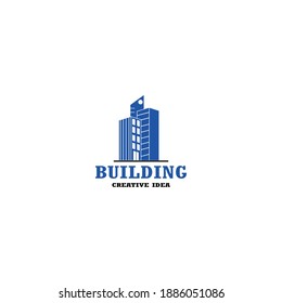 Modern City Buildings Towers Logo Icon Stock Vector (Royalty Free ...