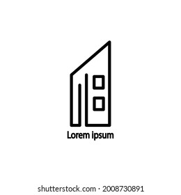 creación de conceptos logotipo vectorial gráfico ilustración abstracta de plantilla