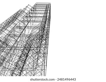 construcción de bocetos conceptuales arquitectura 3d 