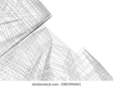 construcción de bocetos conceptuales arquitectura 3d 