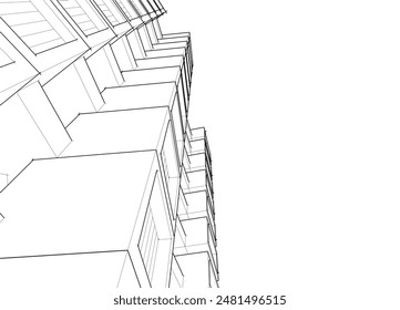 construcción de bocetos conceptuales arquitectura 3d 