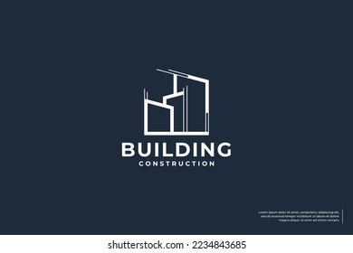 building construction, architecture logo design