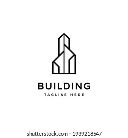 building logo vector black
